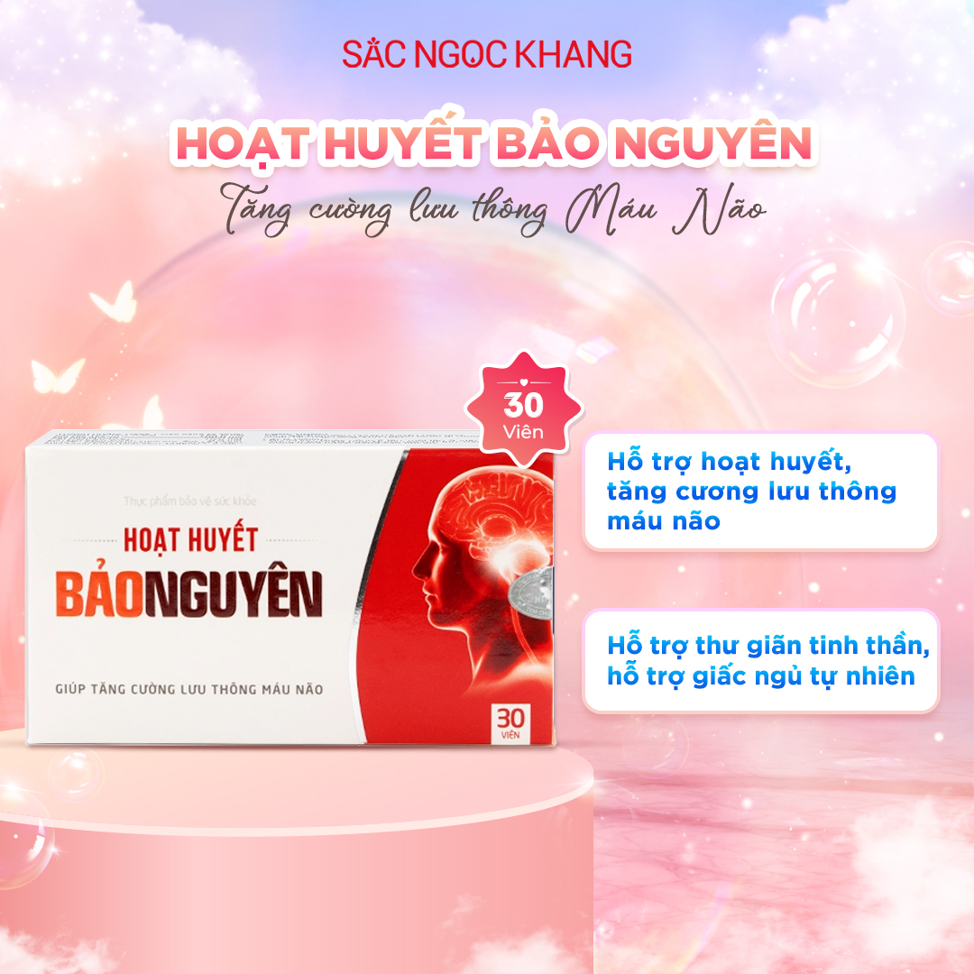 Hoạt Huyết Bảo Nguyên [30 Viên]