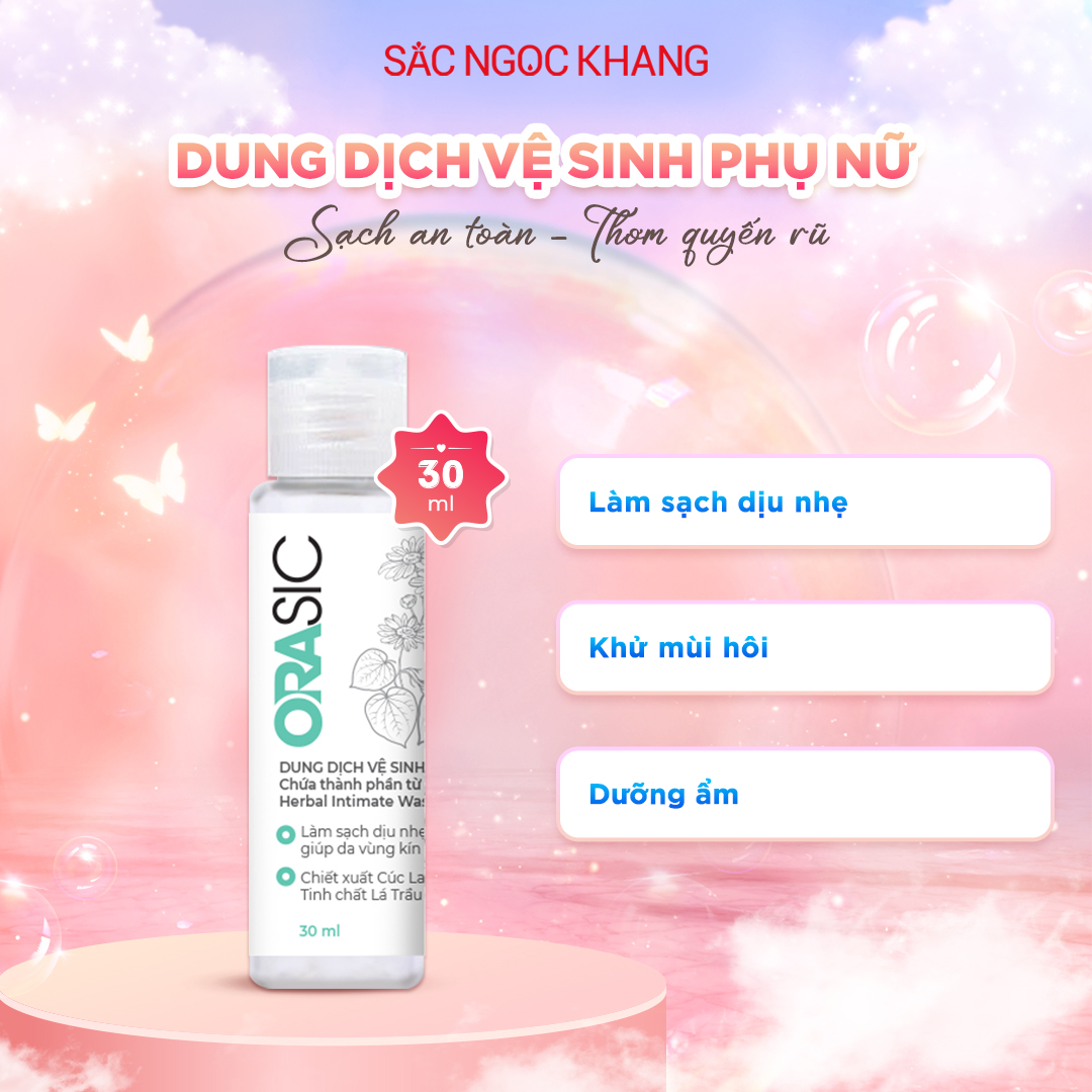 Dung Dịch Vệ Sinh Thảo Dược Orasic [30ml]