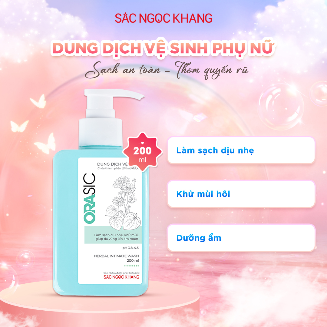 Dung Dịch Vệ Sinh Thảo Dược Orasic [Chai 200ml]