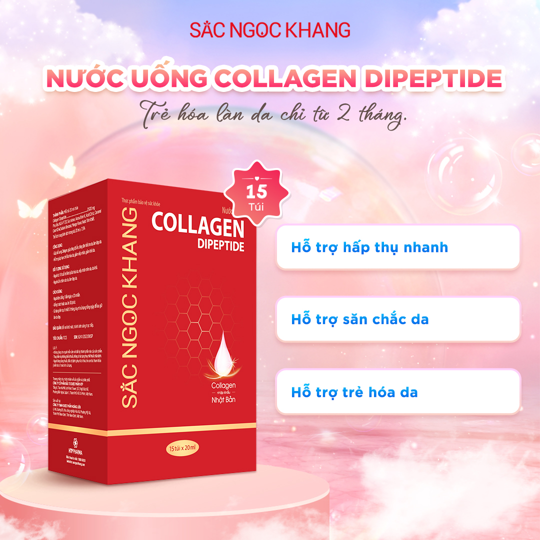 Nước Uống Collagen Dipeptide [15 Túi]