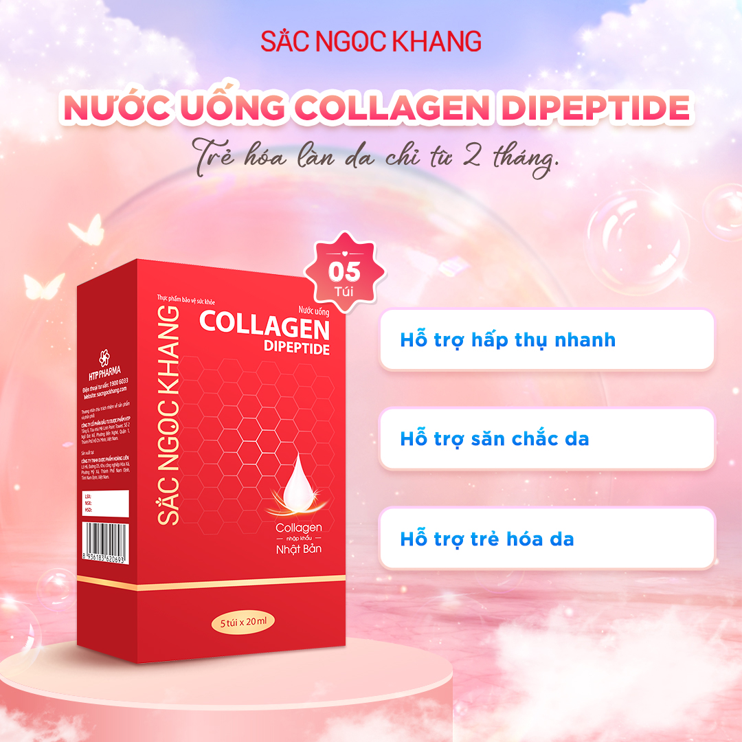 Nước Uống Collagen Dipeptide [5 Túi]